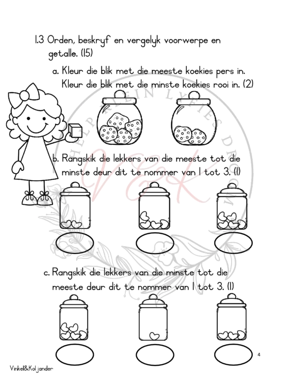 Gr.1 Wiskunde Assessering Kwartaal 1 2024 - Image 4