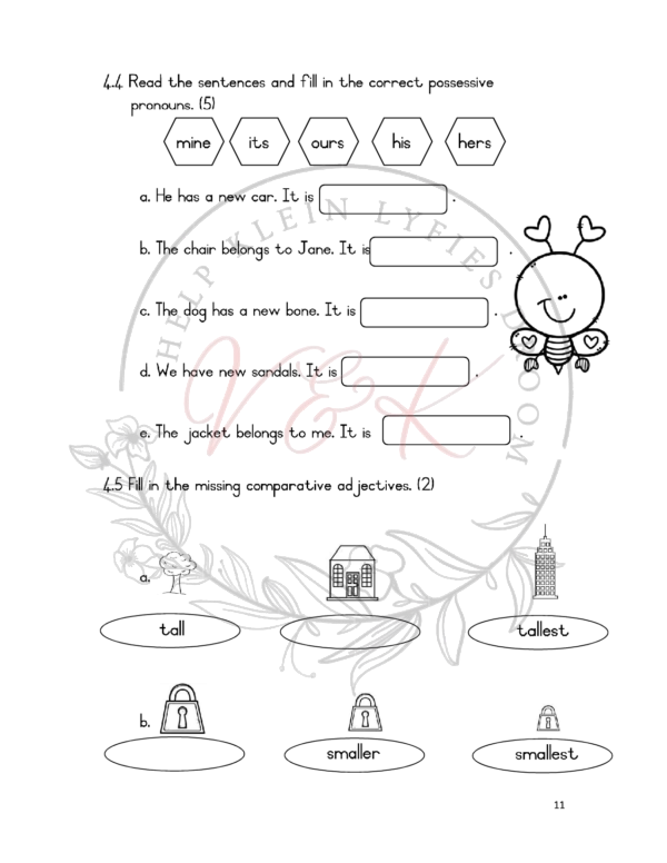 Grade 3 English FAL Assessment Term 4 2023 - Image 2