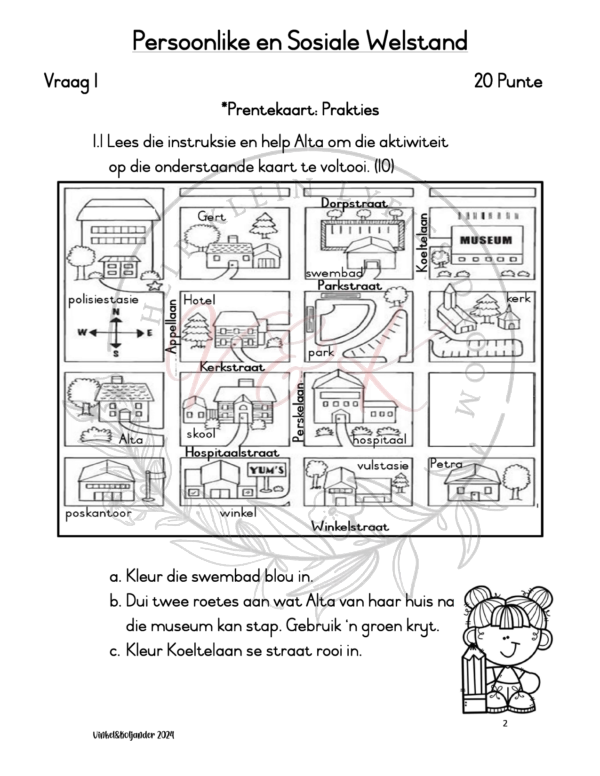 Graad 1 Lewensvaardighede Formele Assesserings Taak Kwartaal 4 2024 - Image 2