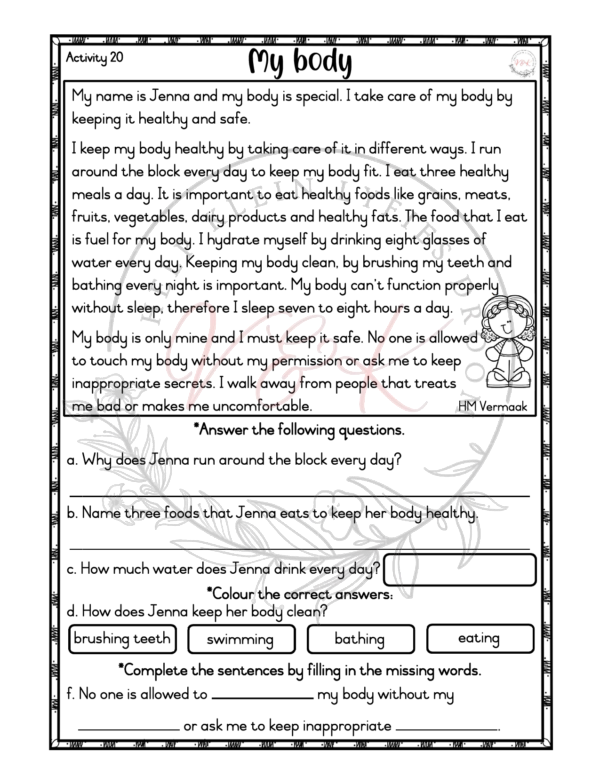 Grade 3 English First Additional Language Lesson Planning Activities and Resources Term 1 2025 - Image 4