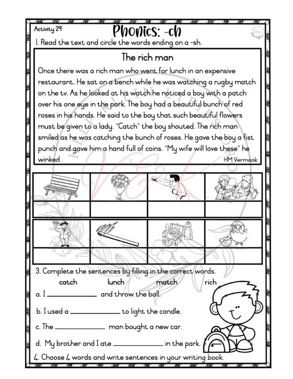 Grade 3 English First Additional Language Activities Term 1 2025 - Image 3