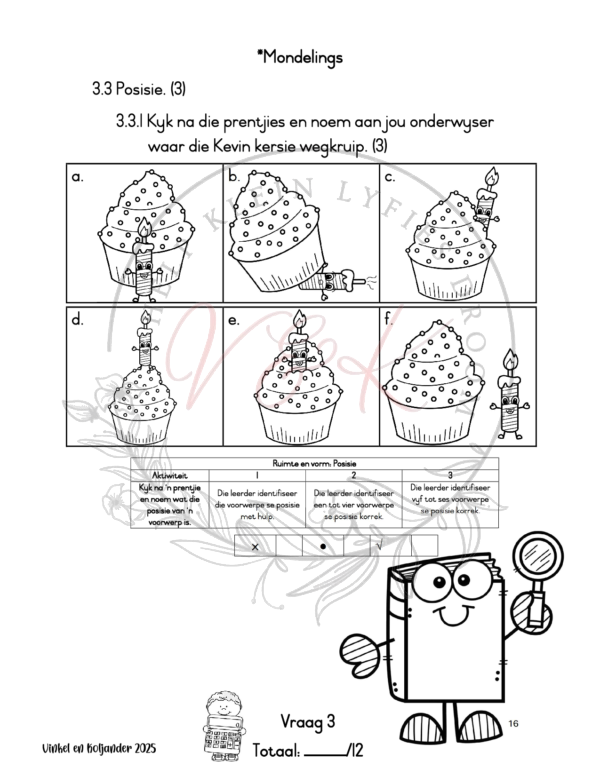 Graad 2 Wiskunde Basislyn Assessering Kwartaal 1 2025 - Image 4