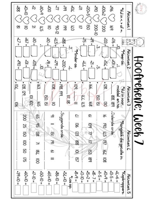 Graad 3 Hoofrekene Kwartaal 1 2025 - Image 3