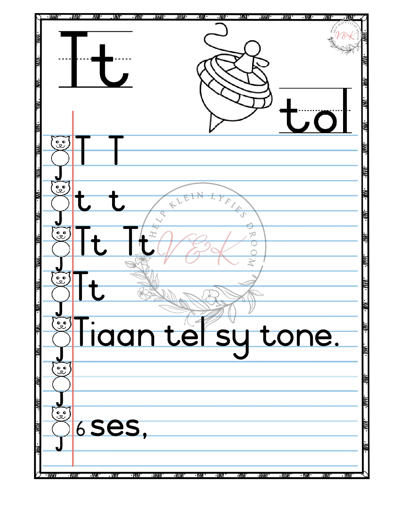 Graad 1 Afrikaans HT Beplanning en Aktiwiteite Kwartaal 3 2024 - Image 3
