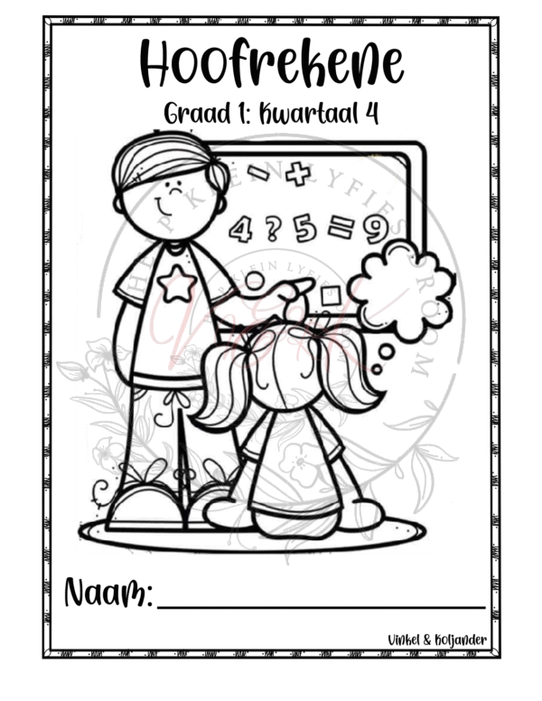 Graad 1 Hoofrekene Kwartaal 4 2024