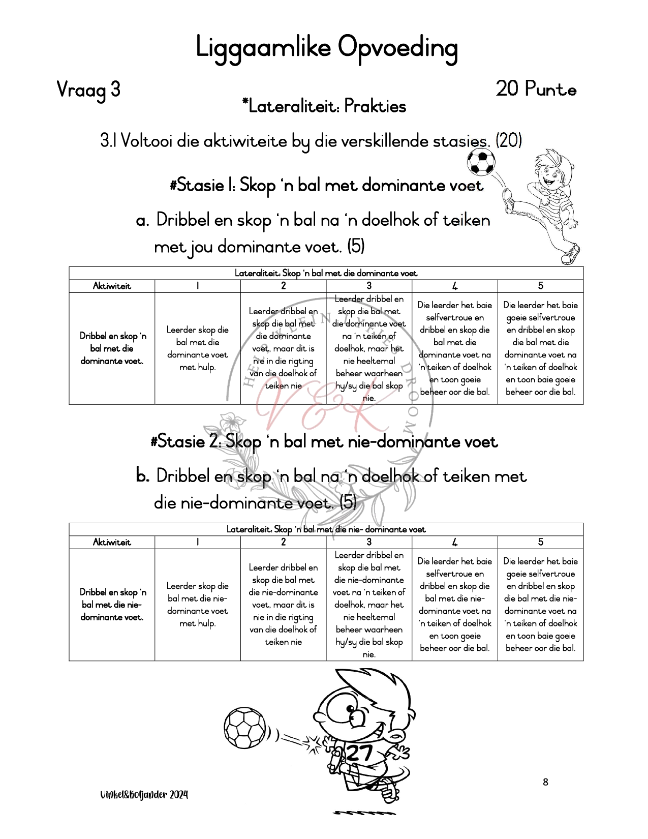 Graad 1 Lewensvaardighede Formele Assesserings Taak Kwartaal 4 2024 - Image 3