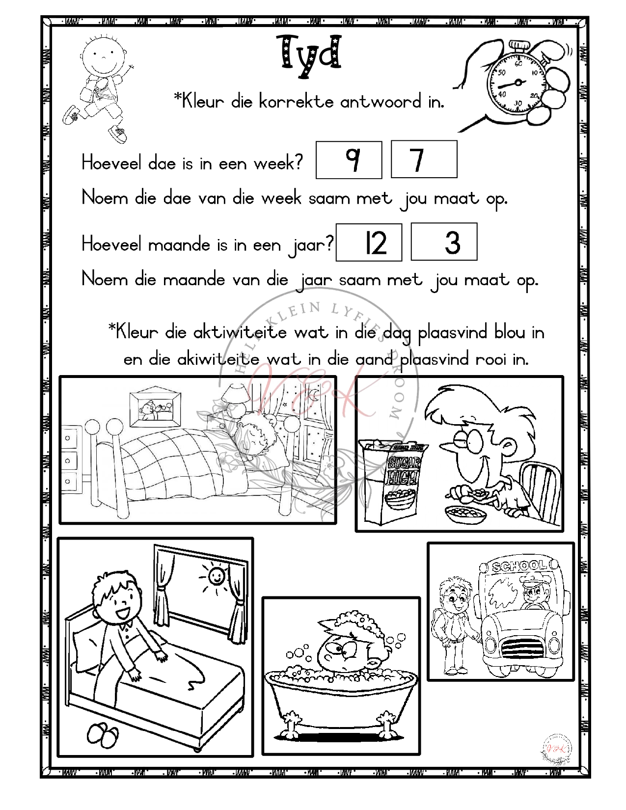 Graad 1 Wiskunde Beplanning en Aktiwiteite Kwartaal 2 2024 - Image 3