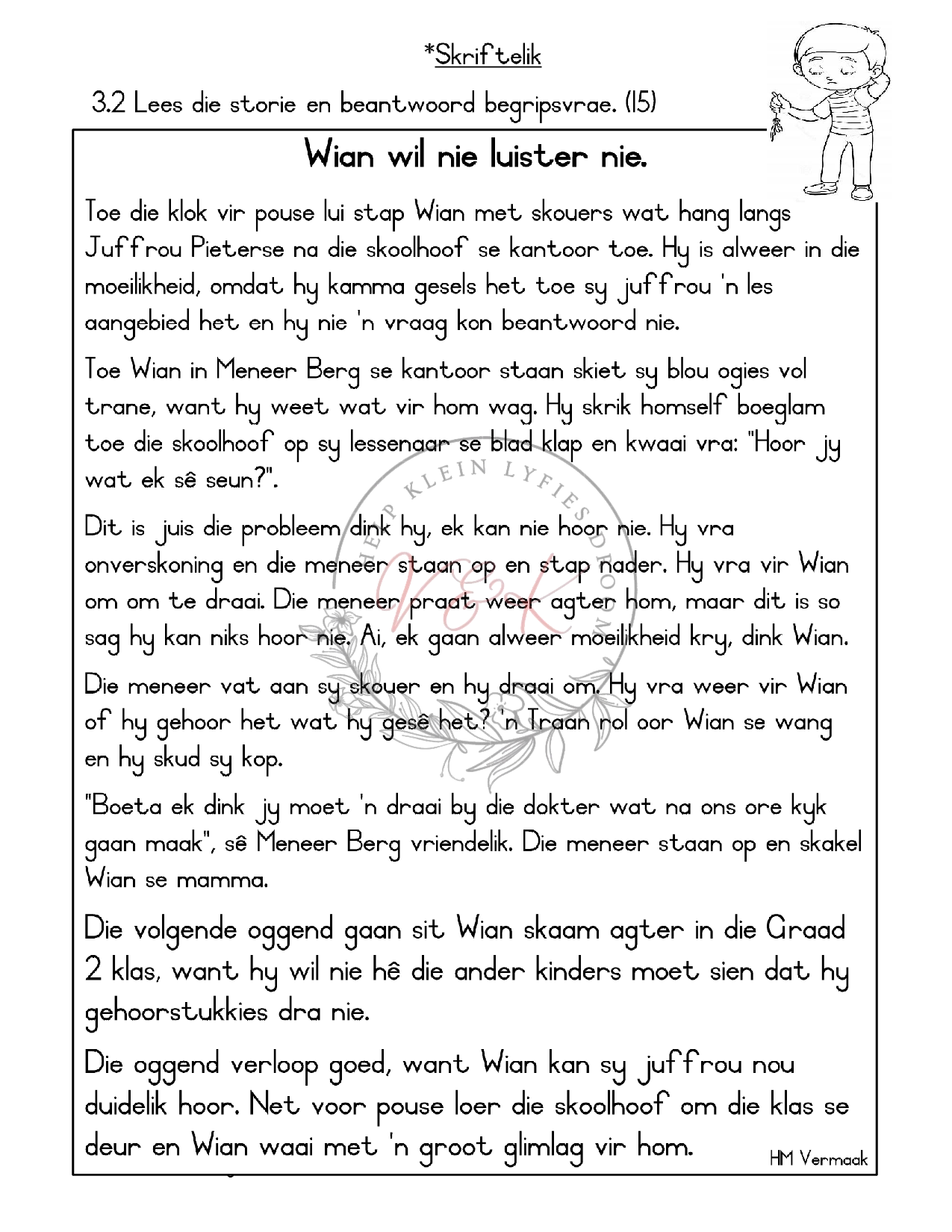 Graad 2 Afrikaans HT Assessering Kwartaal 4 2023 - Image 2