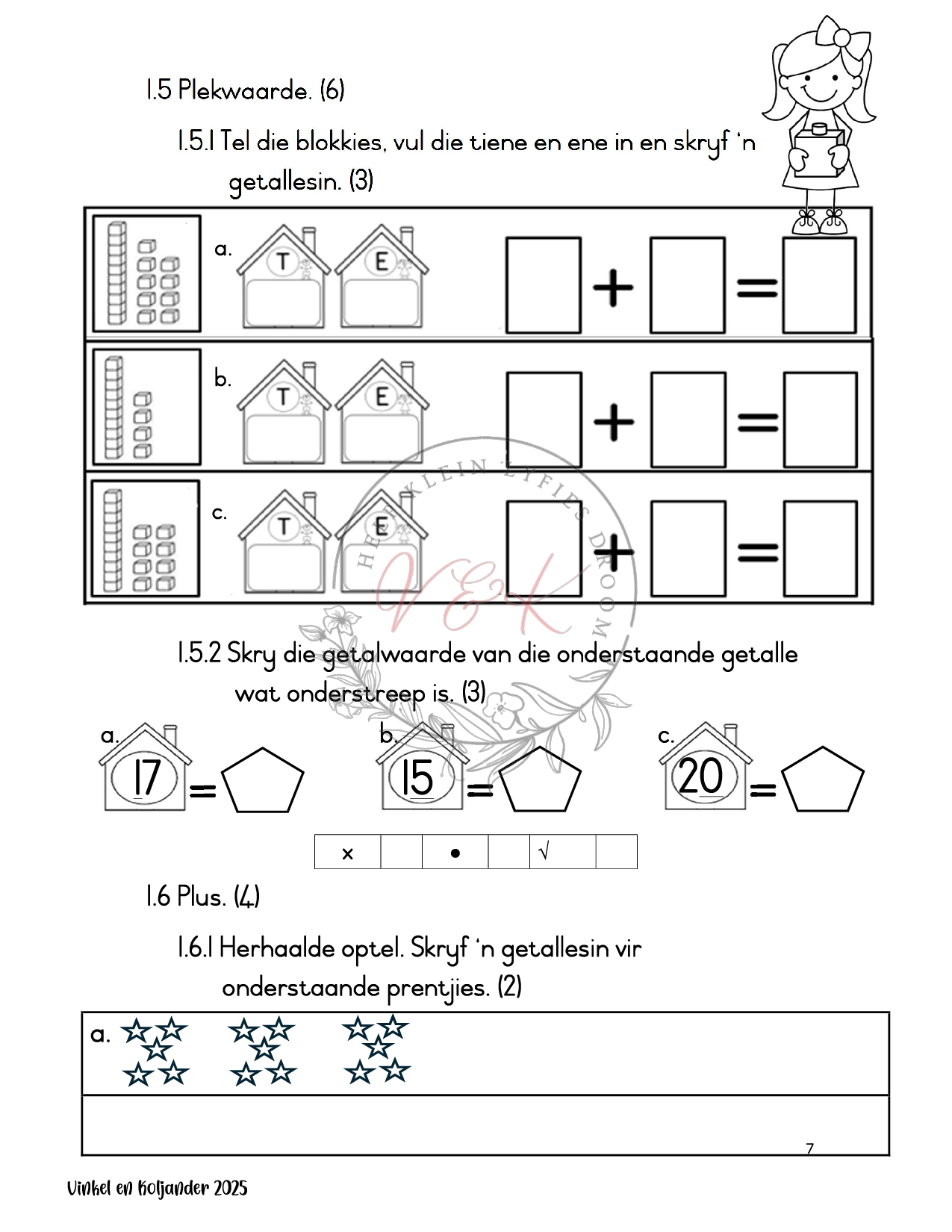 Graad 2 Wiskunde Basislyn Assessering Kwartaal 1 2025 - Image 2