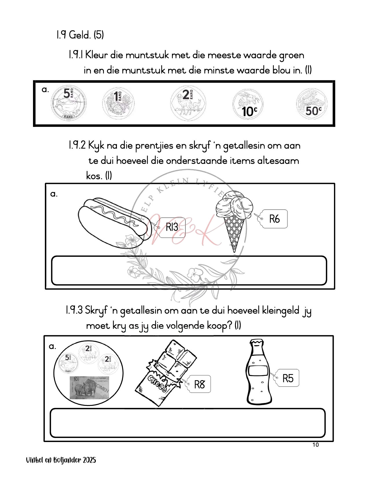 Graad 2 Wiskunde Basislyn Assessering Kwartaal 1 2025 - Image 3