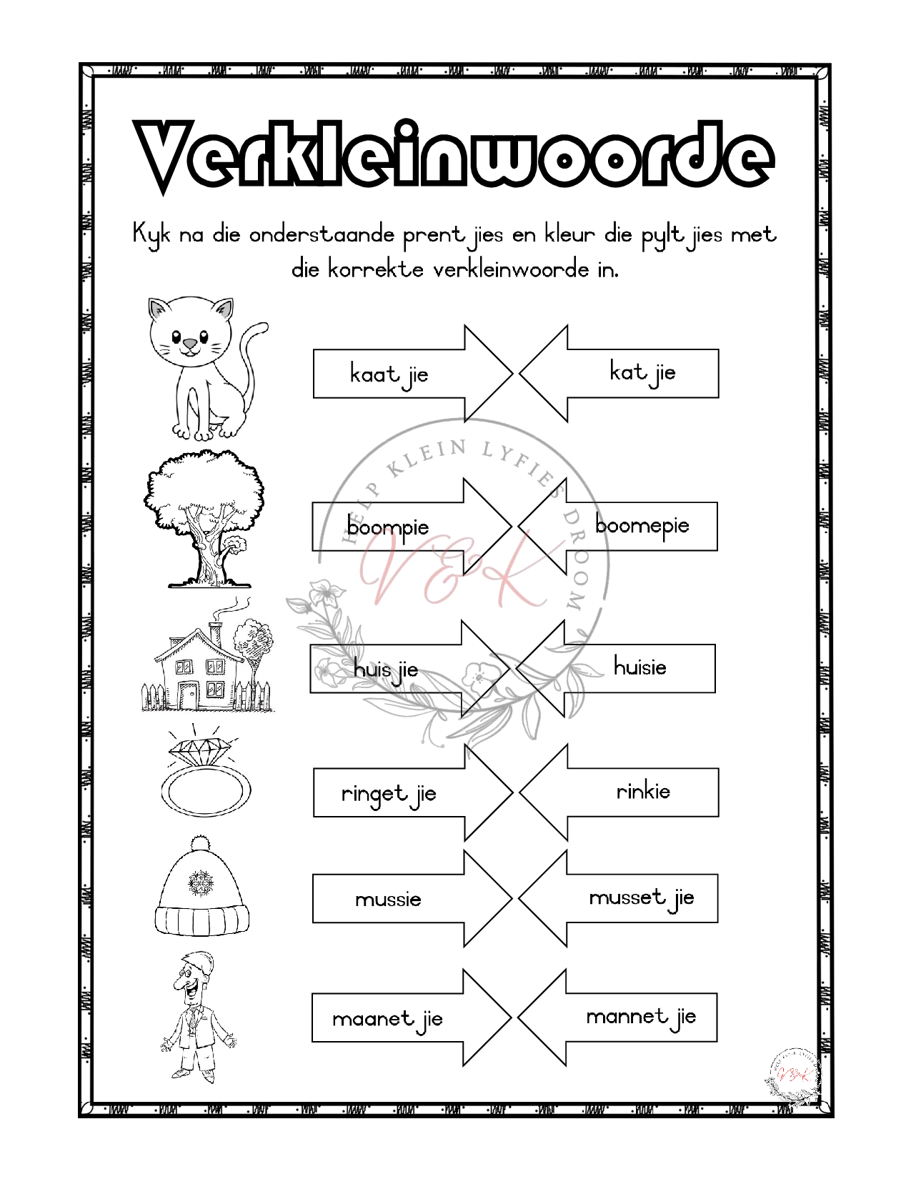 Graad 3 Afrikaans HT Beplanning en Aktiwiteite Kwartaal 4 2023 - Image 2