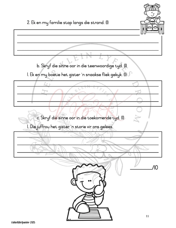 Graad 3 Afrikaans Huistaal Formele Assesserings Taak Kwartaal 1 2025 - Image 3