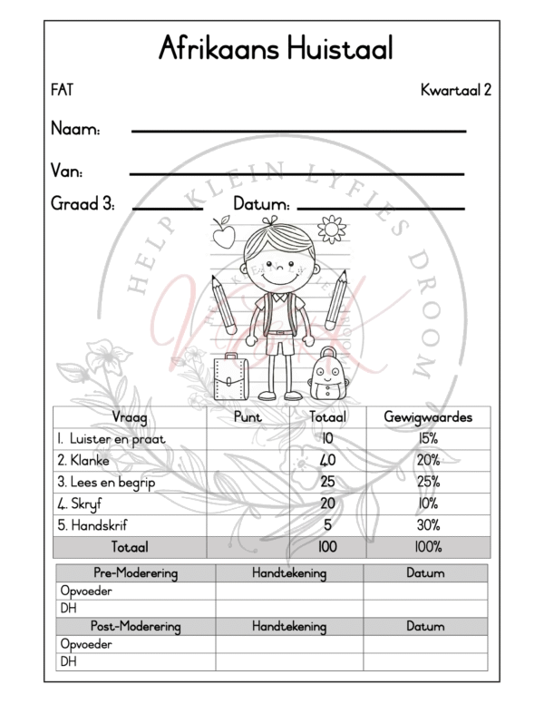 Graad 3 Formele Assesserings Take Pakket - Kwartaal 2 2025 - Image 9