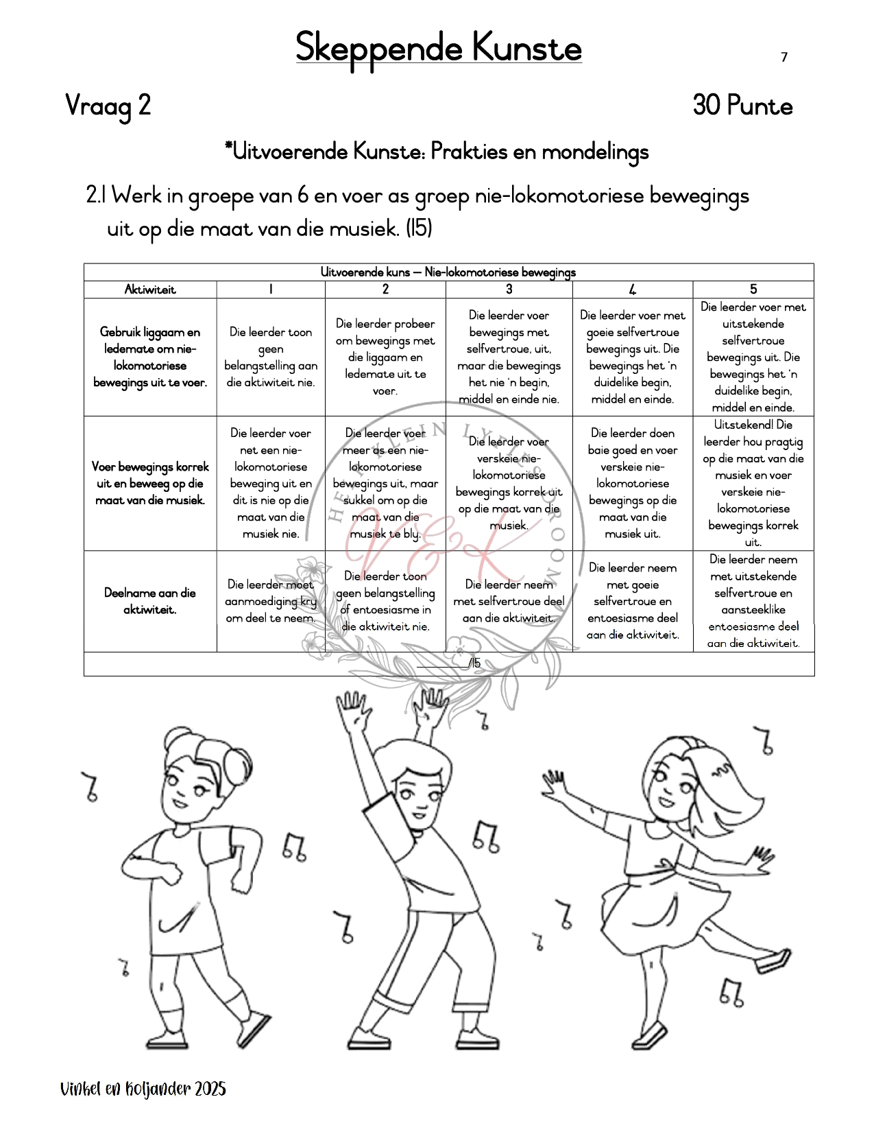Graad 3 Lewensvaardighede Formele Assessering Taak Kwartaal 1 2025 - Image 2