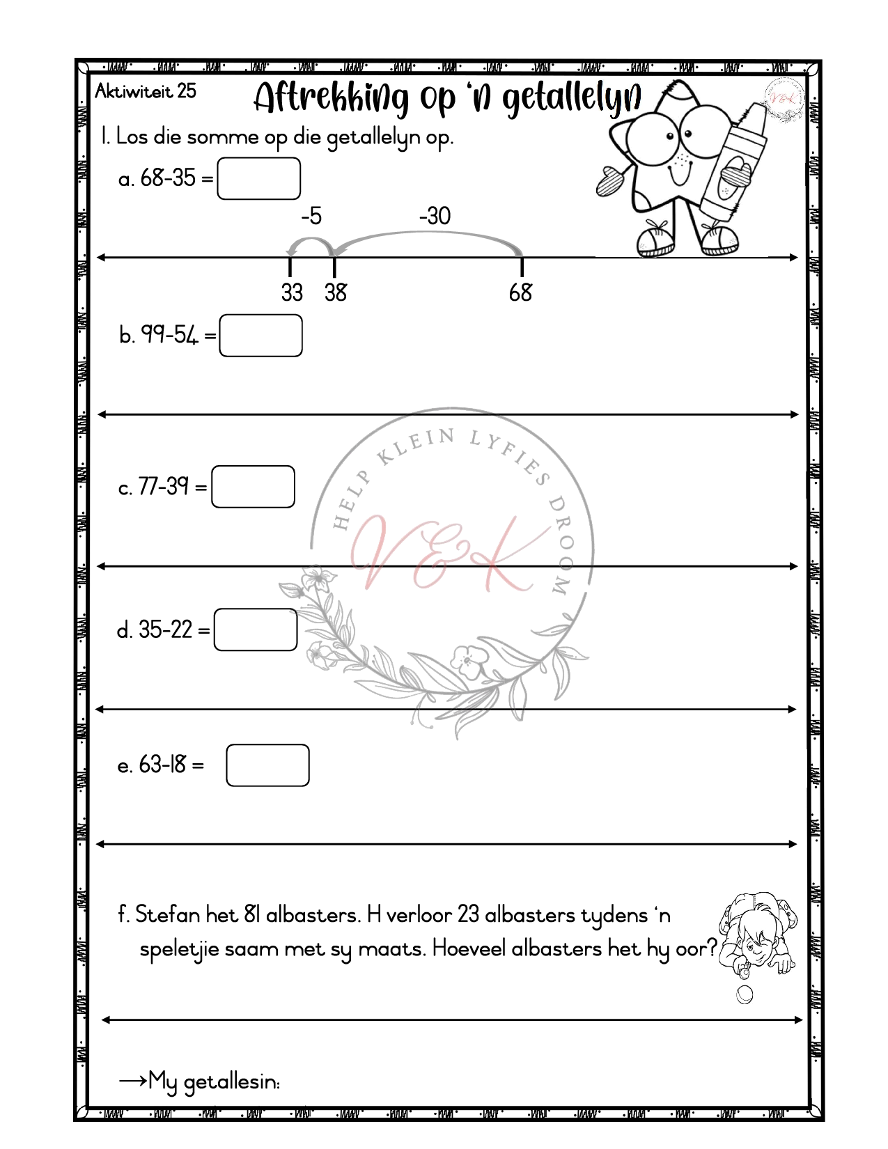 Graad 3 Wiskunde Beplanning, Aktiwiteite en hulpbronne Kwartaal 1 2025 - Image 5