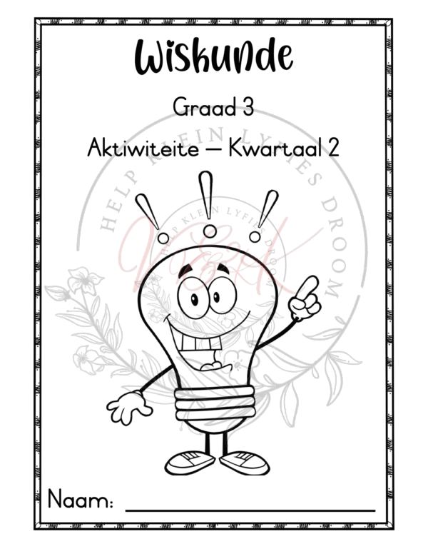Graad 3 Wiskunde Lesbeplanning Pakket - Kwartaal 2 2025 - Image 3