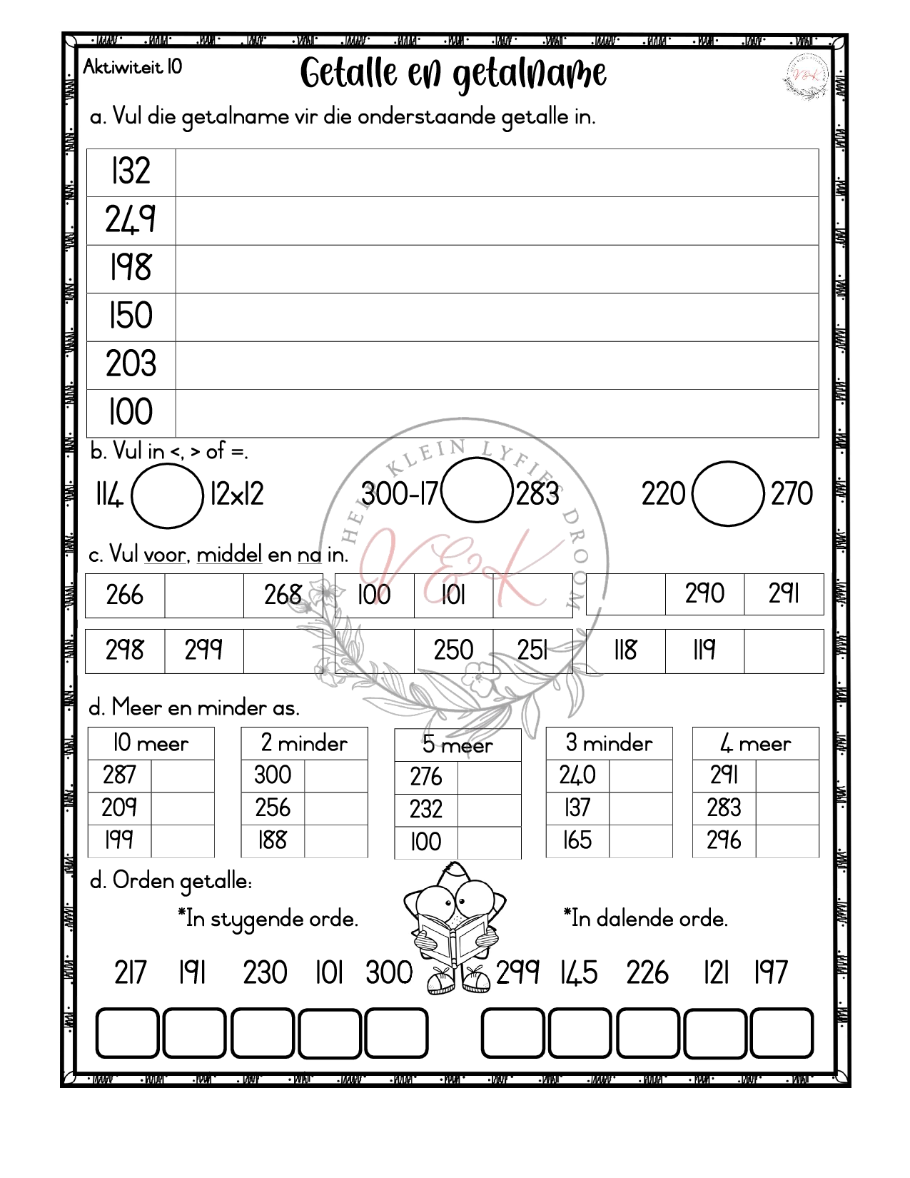 Graad 3 Wiskunde Lesbeplanning Pakket - Kwartaal 2 2025 - Image 5