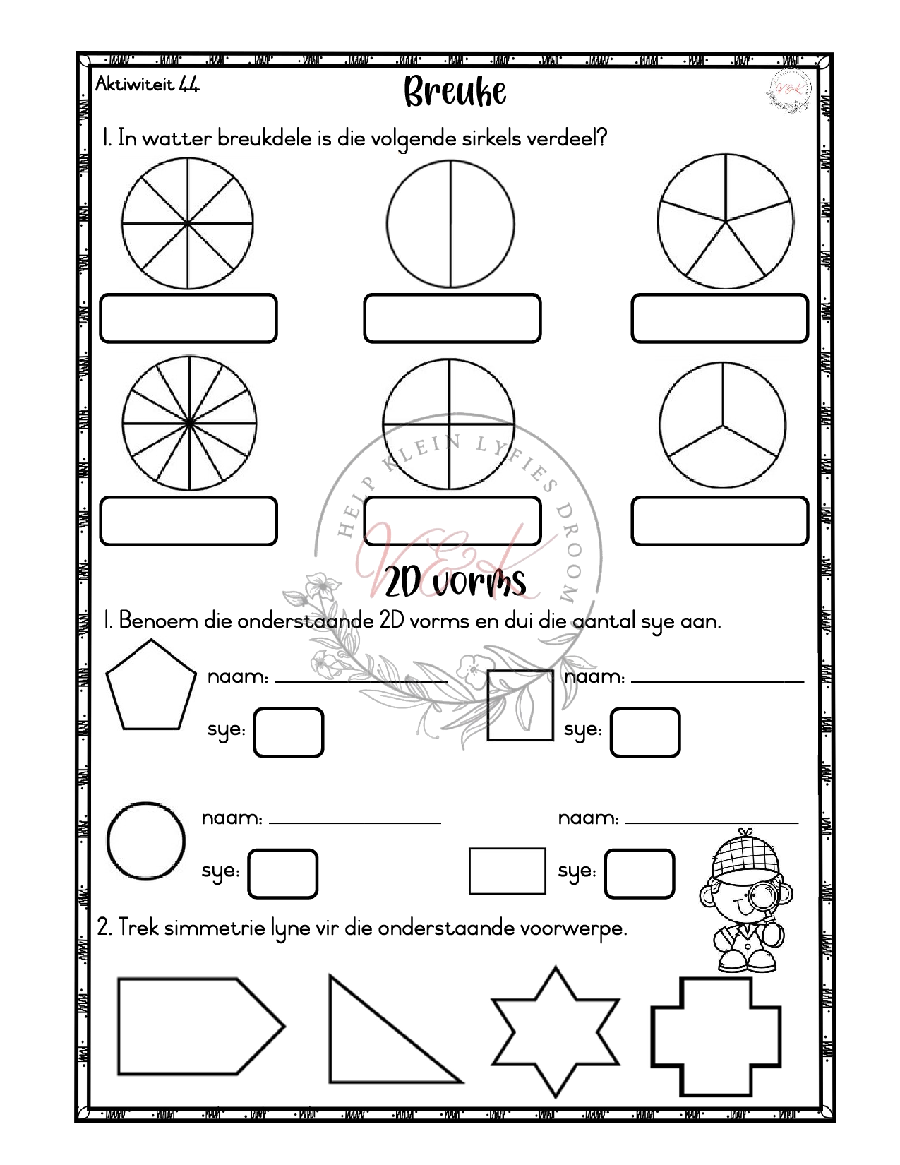Graad 3 Wiskunde Lesbeplanning Pakket - Kwartaal 2 2025 - Image 8
