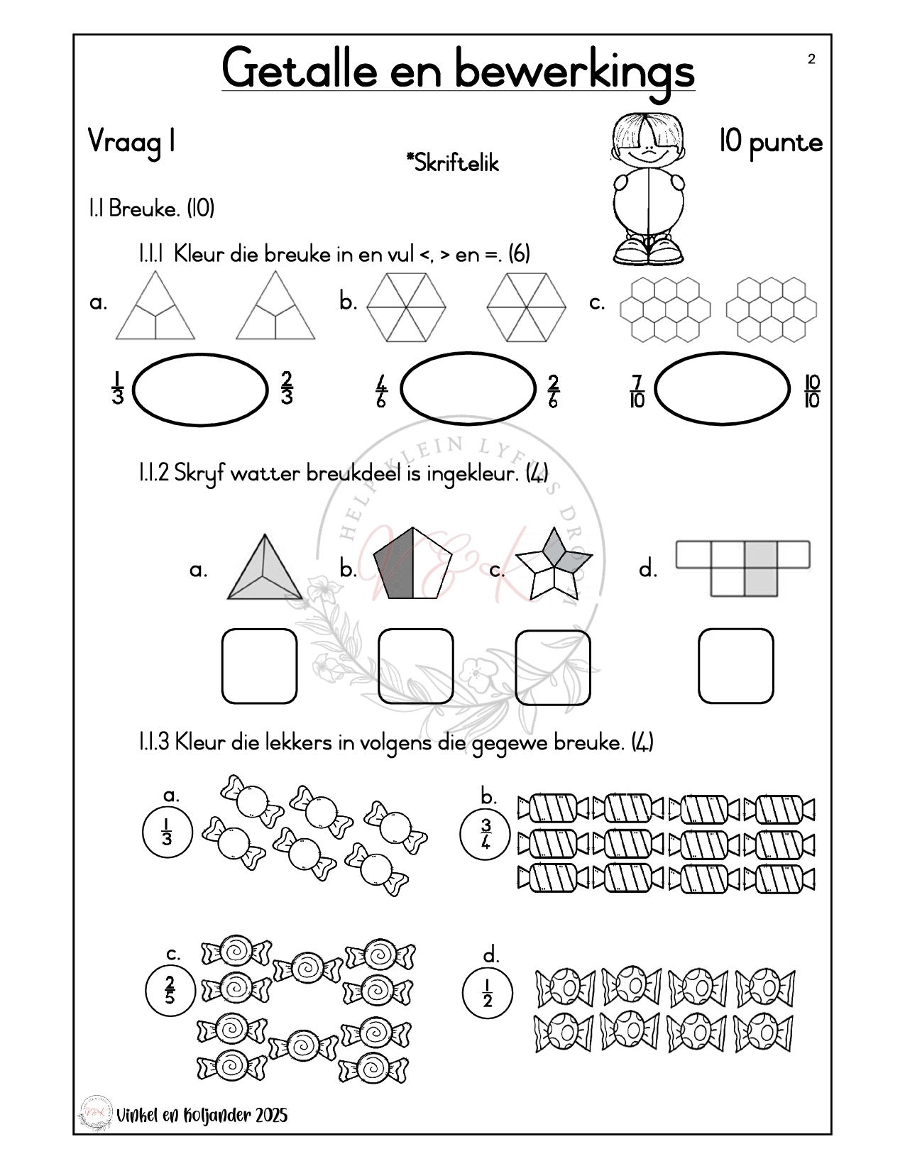 Graad 3 Wiskunde Formele Assesserings Taak - Kwartaal 2 2025 - Image 7