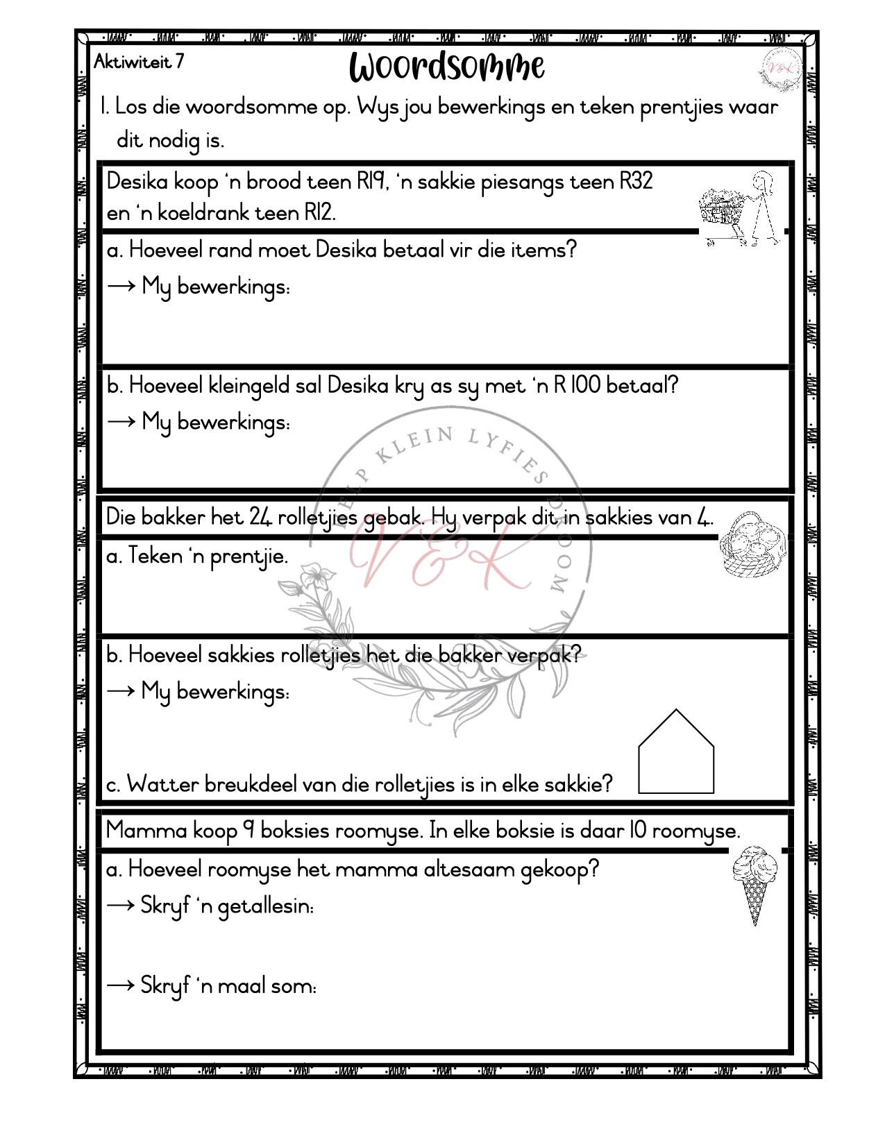 Graad 3 Woordsomme Kwartaal 1 2025 - Image 3