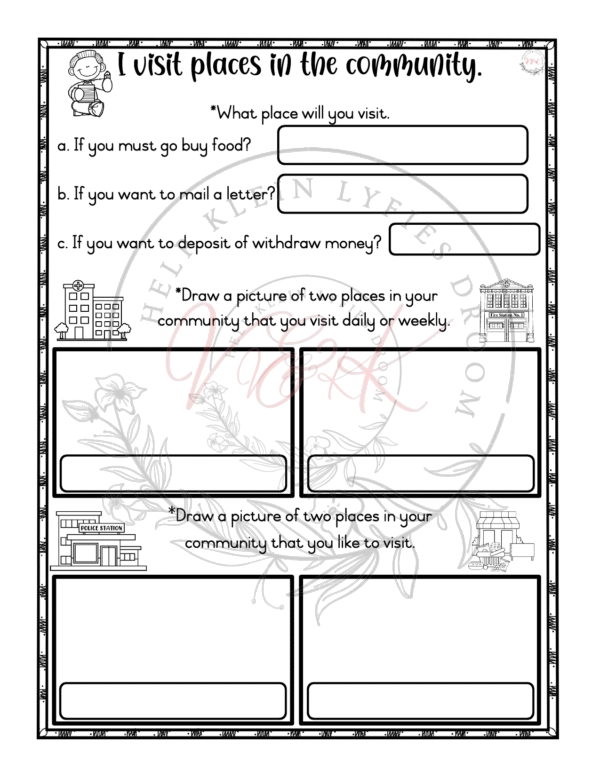 Grade 1 Life Skills Lesson Planning Package - Term 3 - Image 3