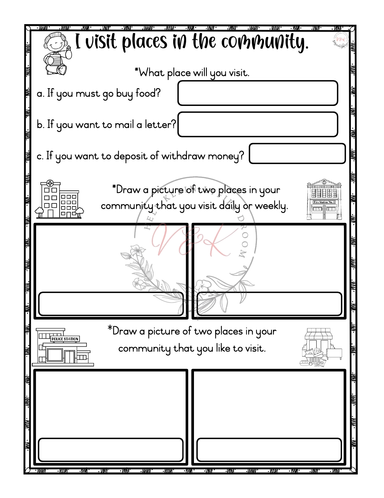 Grade 1 Life Skills Activity Book - Term 3 - Image 2