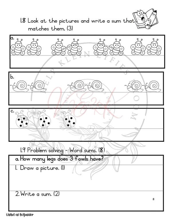 Grade 1 Mathematics Formal Assessment Task Term 2 - Image 2