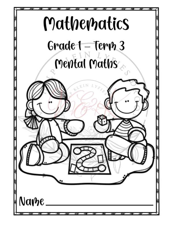 Grade 1 Mathematics Mental Maths -Term 3