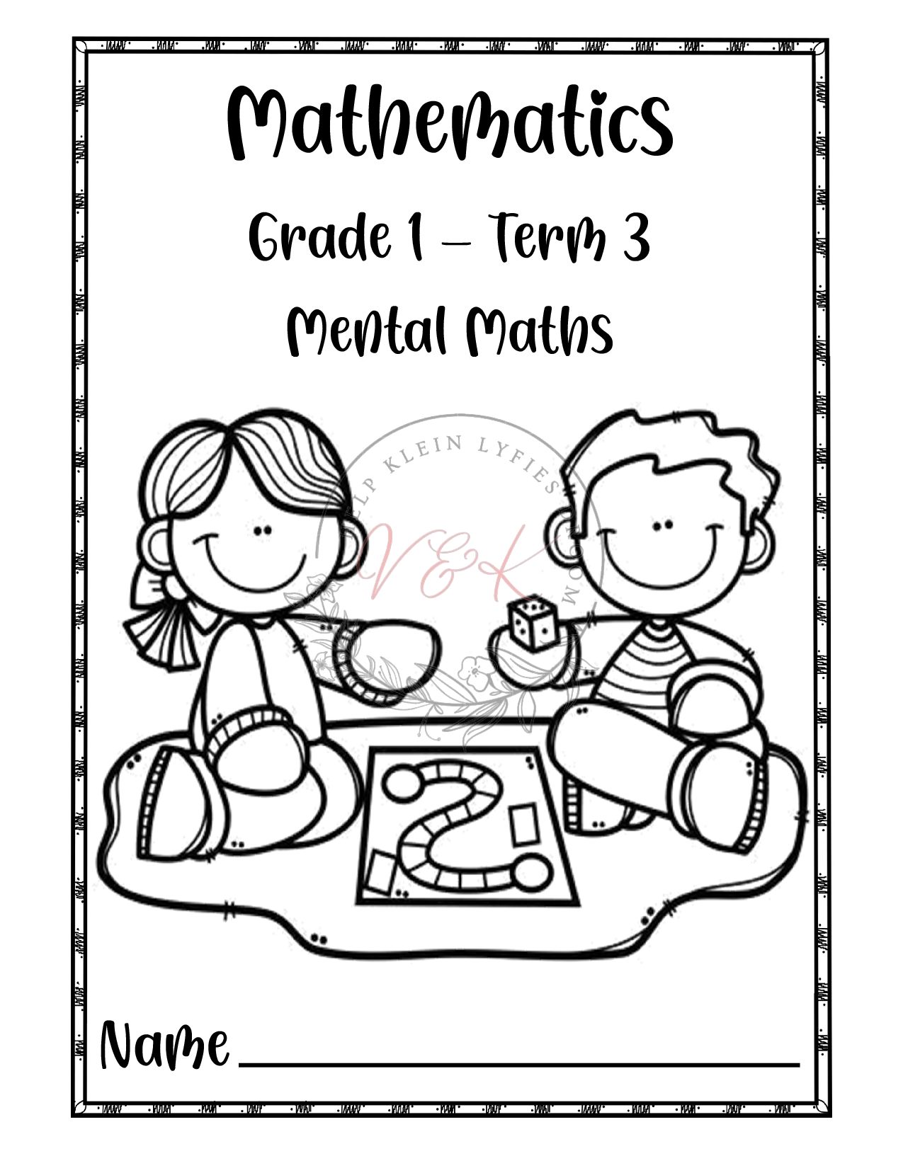 Grade 1 Mathematics Mental Maths -Term 3