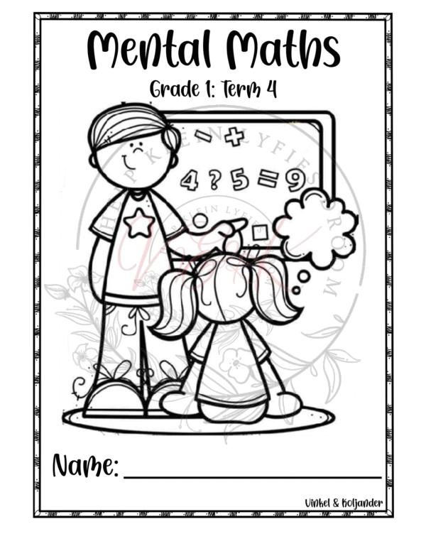 Grade 1 Mental Maths Term 4 2024