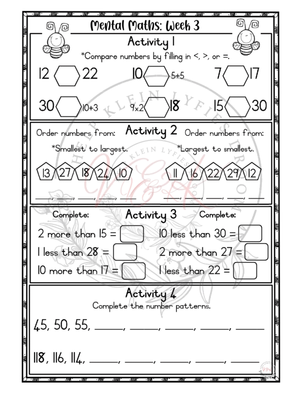 Grade 2 Mathematics Lesson Planning Package - Term 2 - Image 4