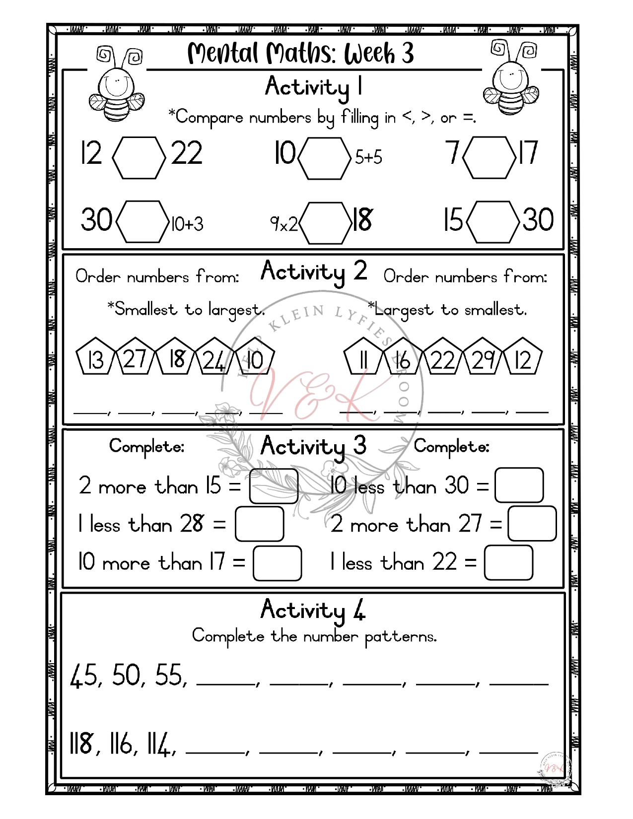 Grade 2 Mathematics Lesson Planning Package - Term 2 - Image 4