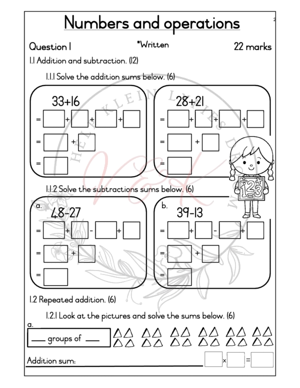 Grade 2 Mathematics Formal Assessment Task - Term 2 2025 - Image 3