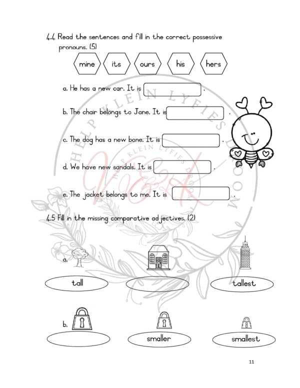 Grade 3 English FAL Assessment Term 4 2023 - Image 2