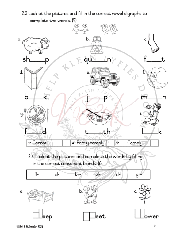 Grade 3 English First Additional Baseline Assessment Term 1 2025 - Image 2