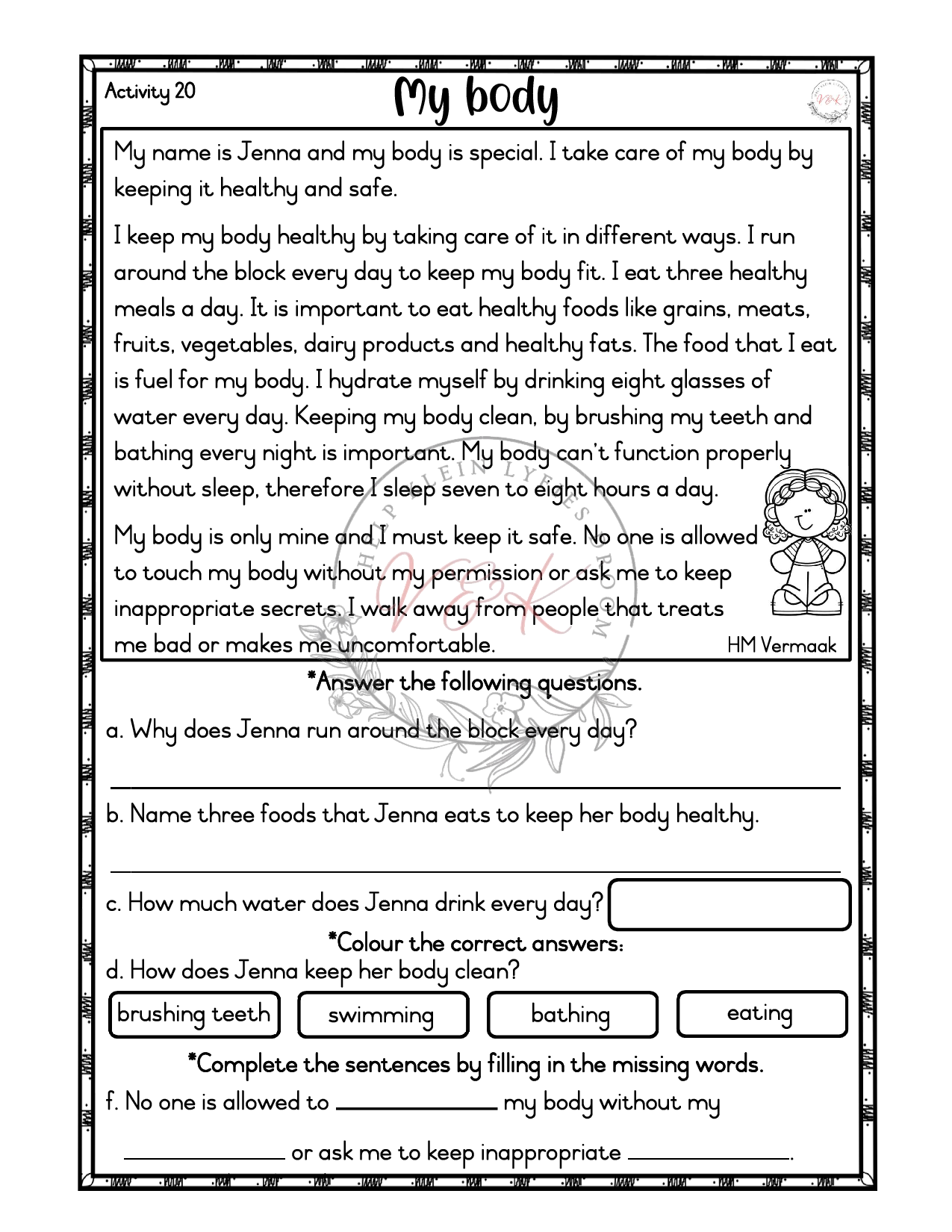 Grade 3 English First Additional Language Lesson Planning Activities and Resources Term 1 2025 - Image 4
