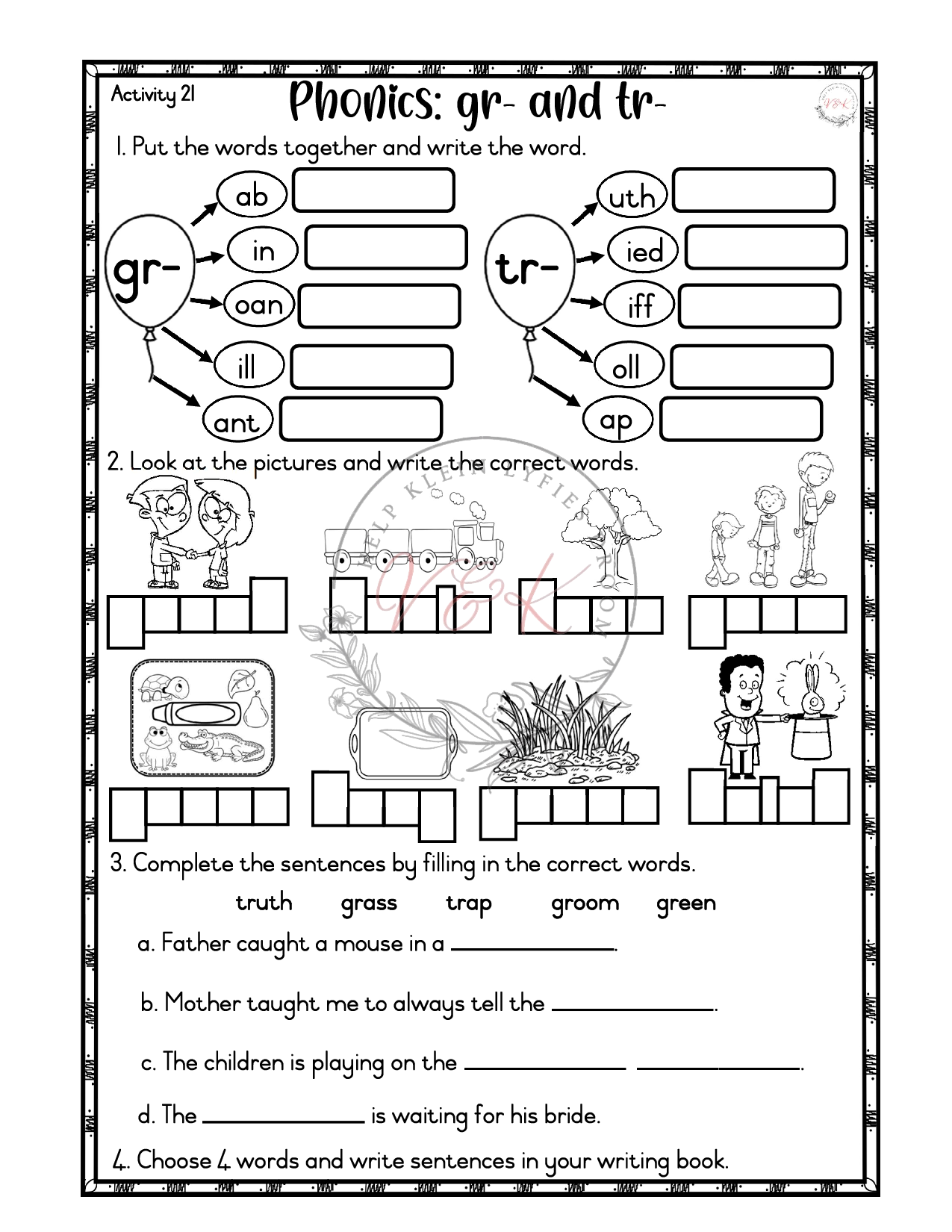 Grade 3 English First Additional Language Lesson Planning Activities and Resources Term 1 2025 - Image 3