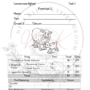Lewensvaardigheid FAT en memo Kwartaal 4 2023