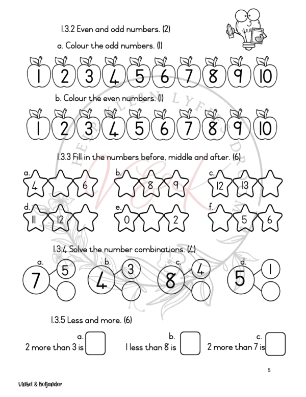 Grade 1 Mathematics Formal Assessment Task - Term 3 - Image 3