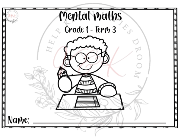 Grade 1 Mental Math's - Term 3 2025