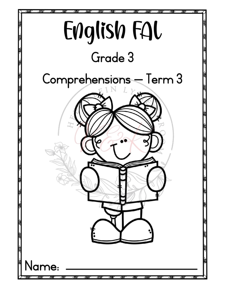 Grade 3 Comprehensions - Term 3 2025
