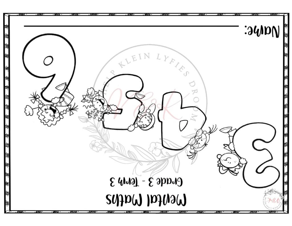Grade 3 Mental Math's - Term 3 2025
