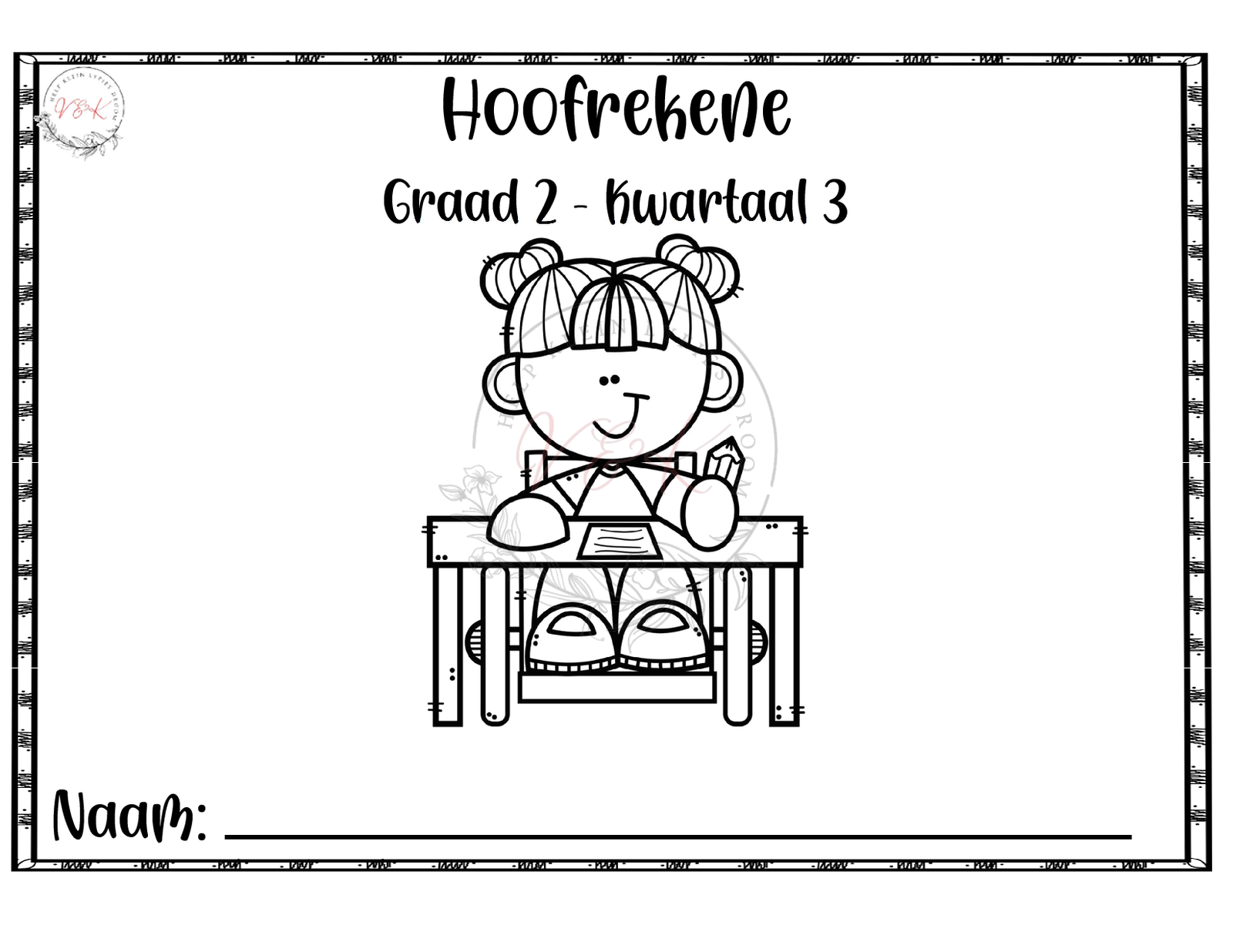 Graad 2 Hoofrekene - Kwartaal 3 2025