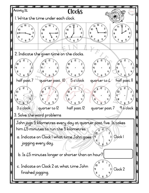 Grade 2 Mathematics Activity Book - Term 3 2025 - Image 4