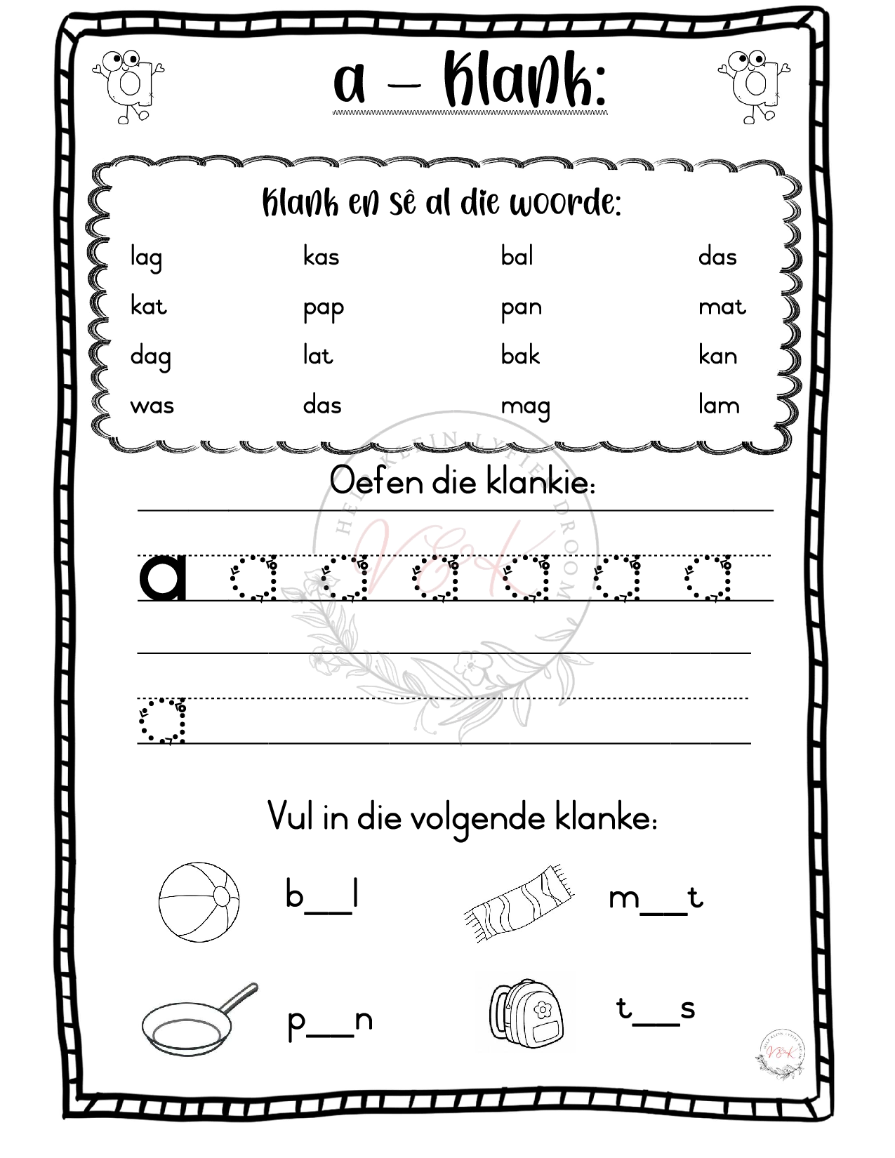 Klankeboek - Klinkers