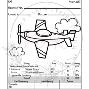 Grade 2 Life Skills Formal Assessment Task - Term 3 2025