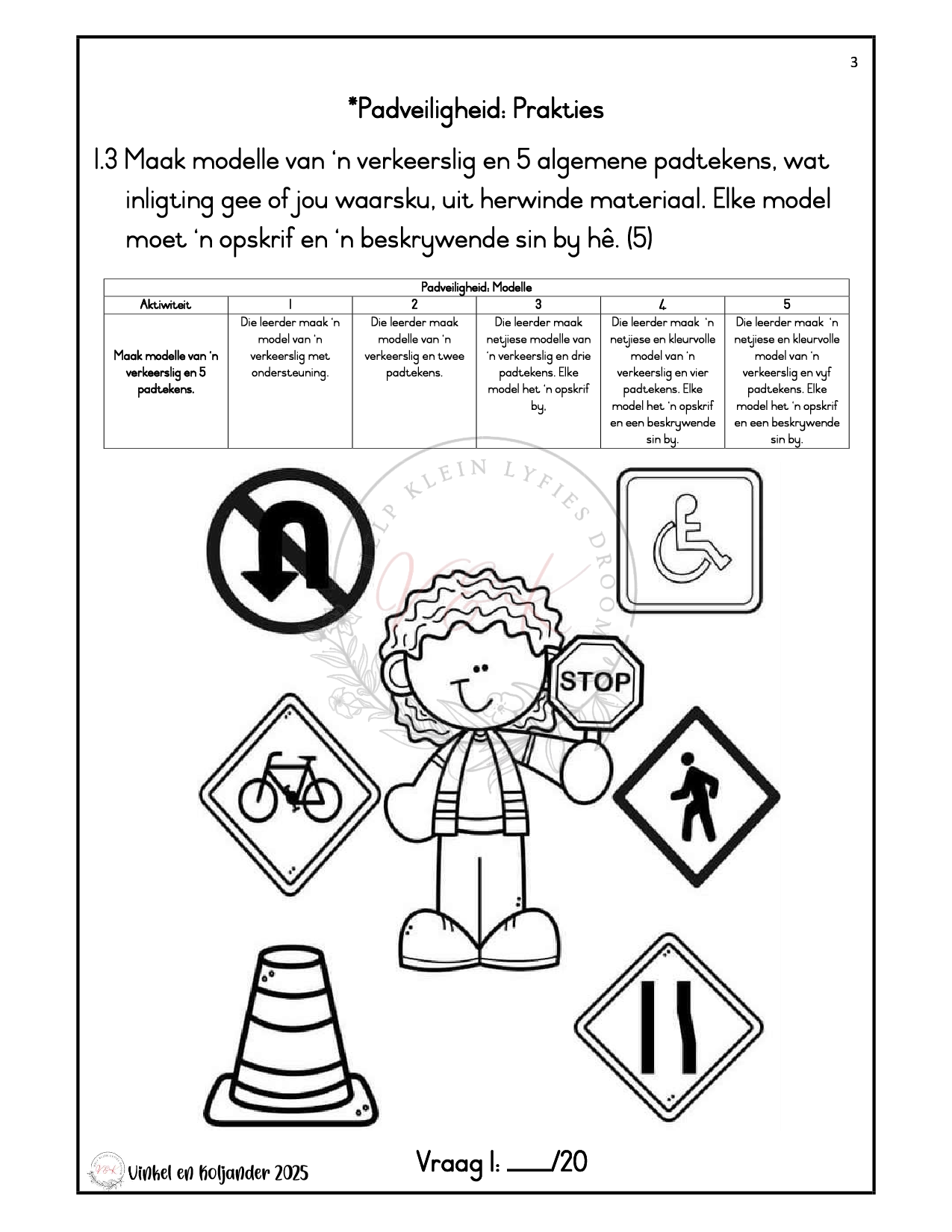 Graad 2 Lewensvaardigheid Formele Assesserings Taak - Kwartaal 3 2025 - Image 2