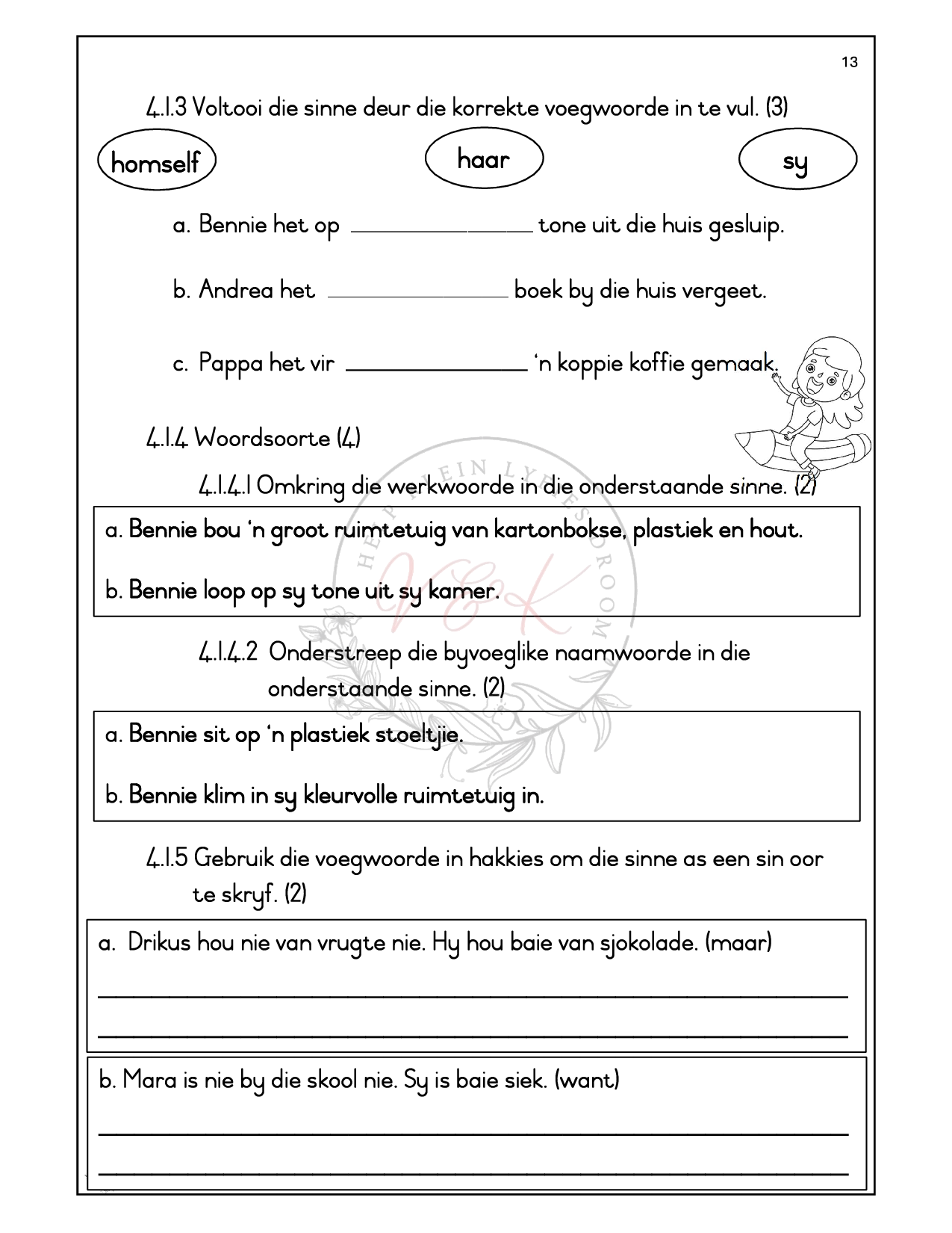 Graad 3 Afrikaans Huistaal Formele Assesserings Taak - Kwartaal 3 2025 - Image 4