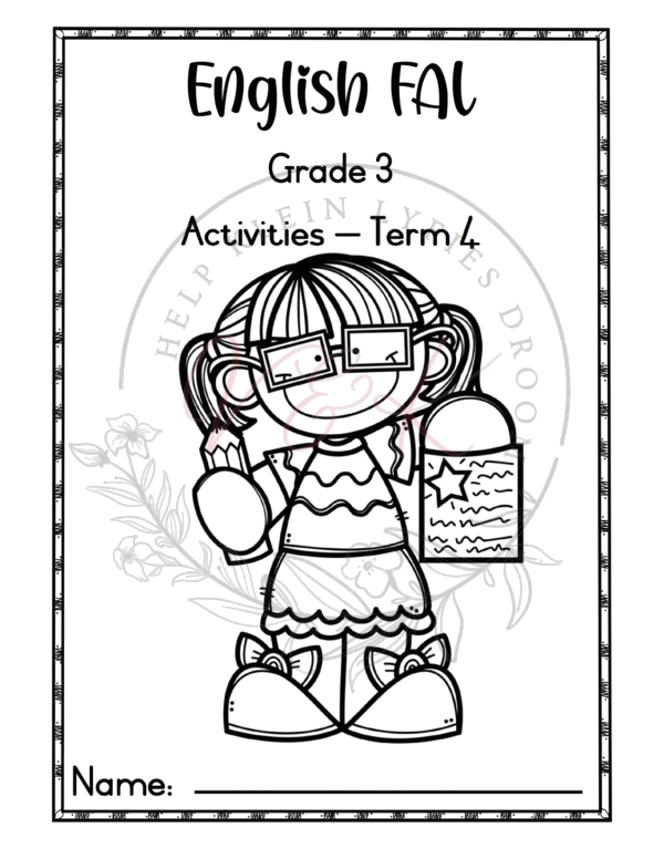 Grade 3 English First Additional Language Lesson Planning Package - Term 4 - Image 4
