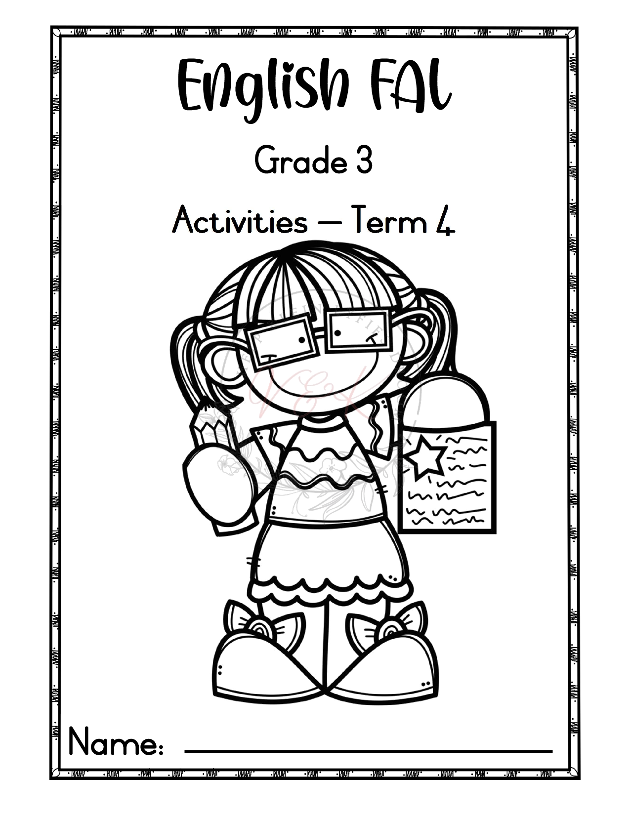 Grade 3 English First Additional Language Lesson Planning Package - Term 4 - Image 4